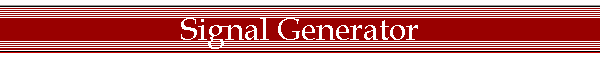 Signal Generator